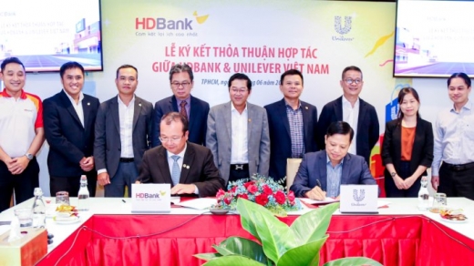 HDBank và Unilever Việt Nam hợp tác, nâng cao lợi ích cho doanh nghiệp và hộ kinh doanh