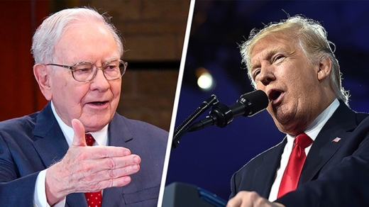 Warren Buffet khuyên nhà đầu tư đừng lạm dụng đòn bẩy như Donald Trump