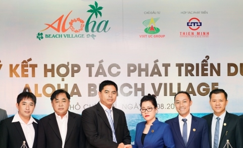 Việt Úc và Thiên Minh hợp tác phát triển giai đoạn hai dự án Aloha