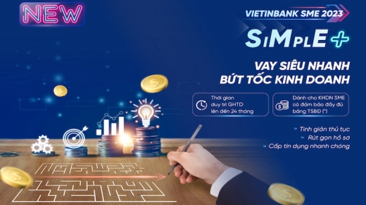VietinBank SME SIMPLE+: Giải pháp dành cho doanh nghiệp vừa và nhỏ