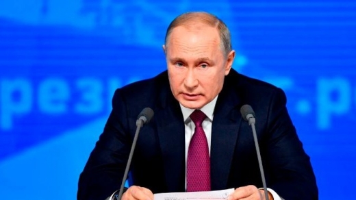 Cách đối đáp bất ngờ của ông Putin khi bị hỏi về tham vọng thống trị thế giới