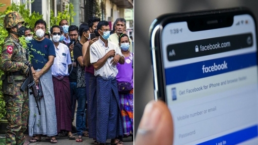 Chính quyền quân sự Myanmar chặn Facebook để ‘ổn định đất nước’
