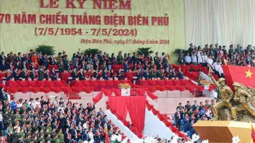 Lễ kỷ niệm, diễu binh, diễu hành 70 năm Chiến thắng Điện Biên Phủ