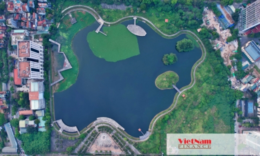 Công viên hồ Phùng Khoang: Xây 8 năm vẫn dang dở, chưa biết ngày nào xong