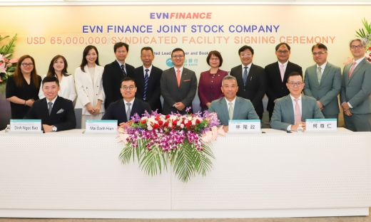 EVNFinance ký kết thành công gói vay hợp vốn với 6 ngân hàng lớn của Đài Loan