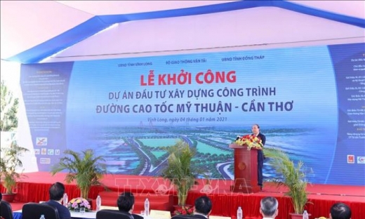 Khởi công cao tốc Mỹ Thuận - Cần Thơ giai đoạn 1