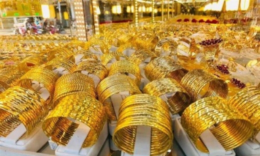 Thị trường vàng trong nước có tuần lễ ít biến động nhất từ đầu năm