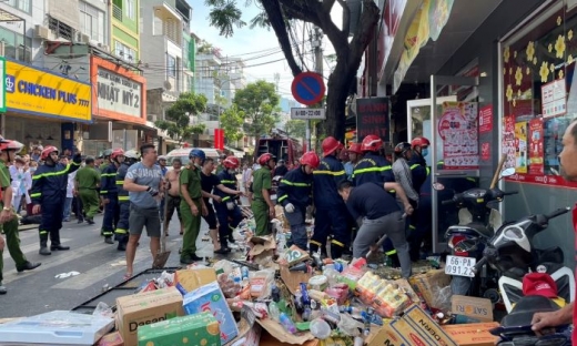 Vụ sập cửa hàng Circle K ở TP. HCM: Đã có người tử vong