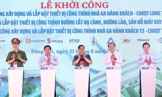 Thủ tướng phát lệnh khởi công 2 gói thầu Sân bay Long Thành