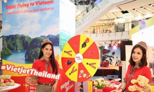 Vietjet mở 6 đường bay phục vụ 'Tuần lễ hàng hoá và du lịch Việt Nam' tại Thái Lan
