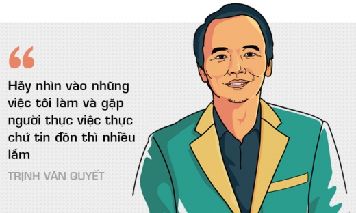 Tỷ phú Trịnh Văn Quyết: 'Tôi chỉ biết cười và dẹp qua thị phi để phấn đấu'