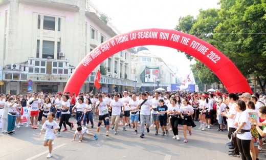 Hơn 5.000 vận động viên tham gia giải chạy cộng đồng 'SeABank Run For The Future 2022'
