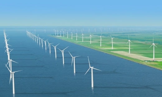Cà Mau khởi công nhà máy điện gió vốn đầu tư trên 10.000 tỷ đồng