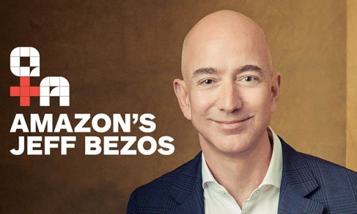 Vô địch kiếm tiền: Ông chủ Amazon 'đút túi' 34,2 tỷ USD trong năm 2017