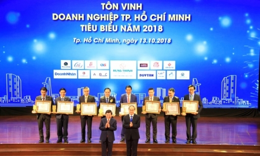 Hòa Bình lọt top 10 Doanh nghiệp TP. HCM tiêu biểu 2018