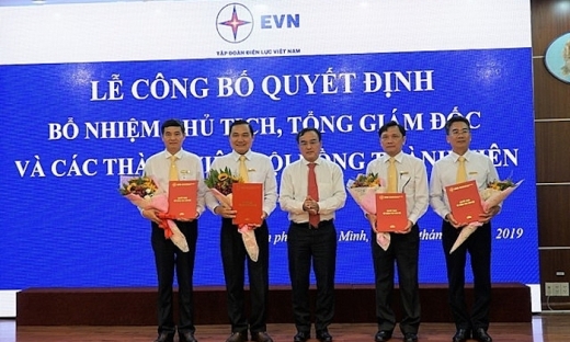 EVN bổ nhiệm Chủ tịch và các thành viên Hội đồng thành viên EVNSPC