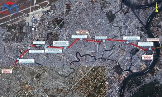 TP. HCM nghiên cứu đầu tư tuyến metro ngã tư Bảy Hiền - cầu Sài Gòn gần 39.000 tỷ đồng