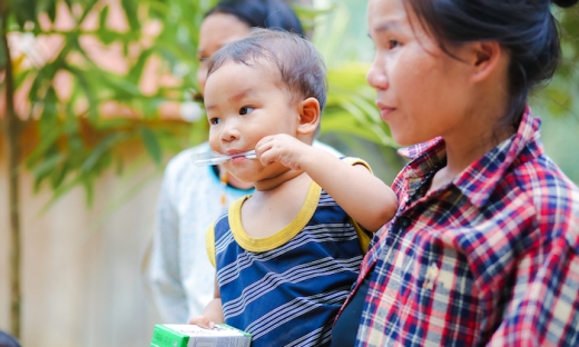 Quảng Nam triển khai sữa học đường, trẻ em được uống sữa miễn phí