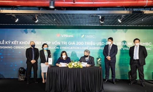 VPBank và SMBC tiếp tục ký thỏa thuận khoản vay hợp vốn trị giá 200 triệu USD