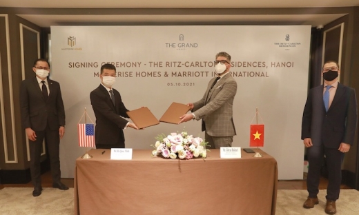 Masterise Homes 'bắt tay' Marriott International mang khu căn hộ hàng hiệu Ritz-Carlton đến Hà Nội