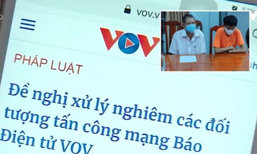 Bị phạt 7,5 triệu đồng vì tấn công trang vov.vn để 'ủng hộ bà Phương Hằng'