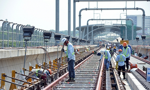 Duy trì thi công dự án metro Bến Thành - Suối Tiên