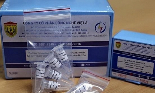 Việt Á cho Bà Rịa-Vũng Tàu mượn máy xét nghiệm và hàng chục nghìn kit test