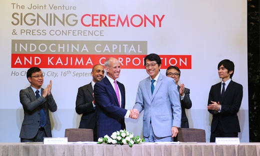 Indochina Capital và Kajima lập liên doanh 1 tỷ USD làm bất động sản 