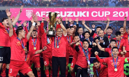 Vô địch AFF Suzuki Cup 2018, tuyển Việt Nam được ứng dụng gọi xe 'be' tặng 2 tỷ đồng