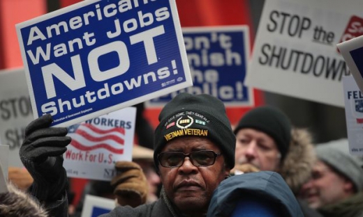 Nền kinh tế Mỹ hứng chịu hậu quả từ việc chính phủ đóng cửa