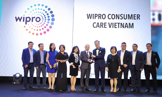 Wipro Consumer Care Việt Nam vào danh sách 'nơi làm việc tốt nhất châu Á'