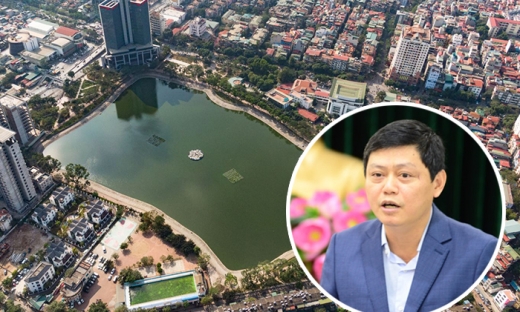 Chủ tịch quận Ba Đình: 'Không có chuyện lấp hồ Thành Công để xây chung cư'