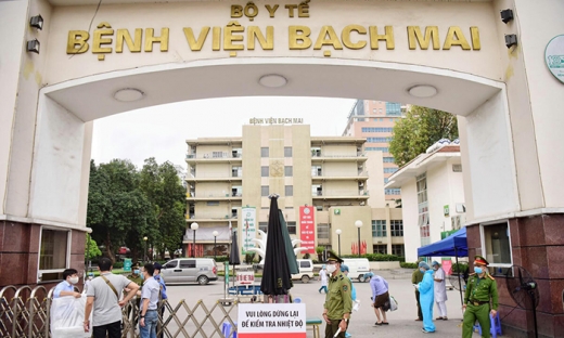 Cách ly 13.225 trường hợp liên quan đến ổ dịch tại Bệnh viện Bạch Mai