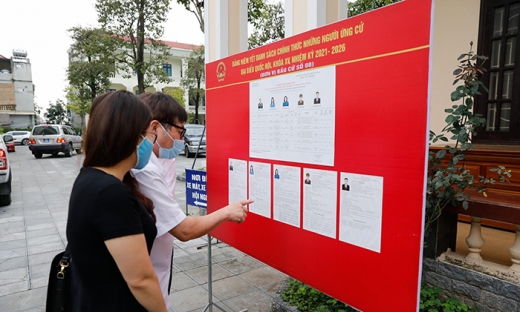 Danh sách 95 người trúng cử đại biểu HĐND TP Hà Nội khóa XVI