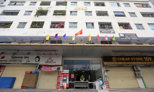 Hà Nội: Phong tỏa một tòa nhà tại Tổ hợp chung cư HH Linh Đàm do có ca nghi nhiễm Covid-19