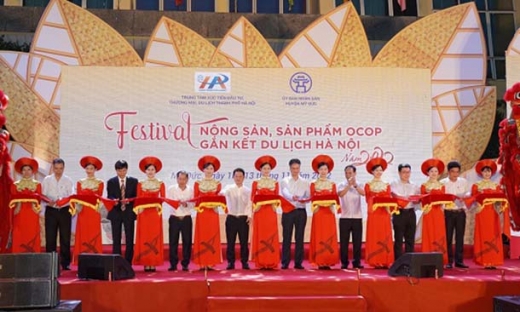 Hà Nội: Khai mạc Festival Nông sản, sản phẩm OCOP gắn kết du lịch Hà Nội 2022