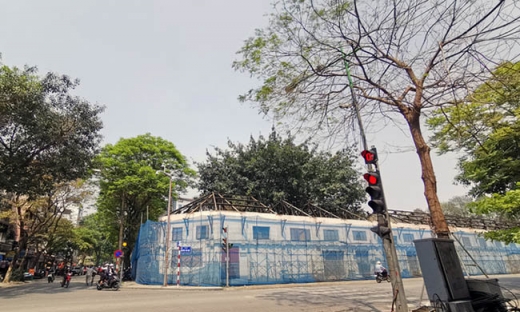 Hà Nội yêu cầu tạm dừng thi công dự án trên ‘đất vàng’ 61 Trần Phú