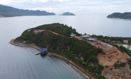Nha Trang nói gì về vi phạm của dự án khu du lịch Trí Nguyên trên đảo Hòn Miễu?