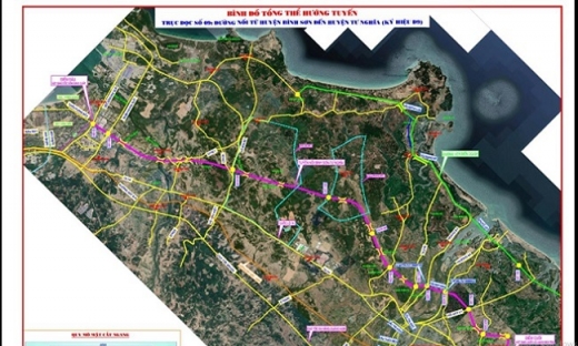 Quảng Ngãi: Đầu tư 3.500 tỷ làm đường đi qua 3 huyện, thành phố