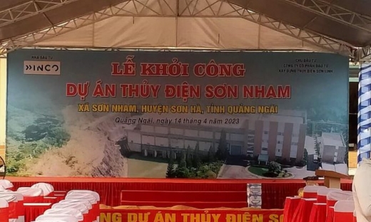 Quảng Ngãi: Giả mạo chủ đầu tư làm lễ khởi công dự án thủy điện Sơn Nham