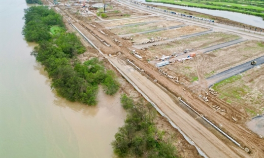 Hải Phòng: Vướng rừng phòng hộ, dự án 47 tỷ cải tạo bờ sông Cấm 'lỡ nhịp'