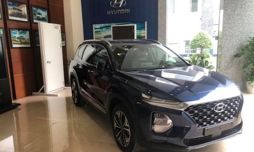 Lịch trưng bày mẫu xe 'hot' Hyundai Santa Fe 2019 tại đại lý