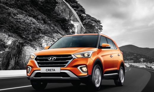 Tạm ngừng nhập khẩu về Việt Nam, Hyundai Creta 2018 đắt khách tại Ấn Độ