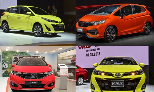 Có 650 triệu đồng, nên mua Toyota Vios 2018 hay ‘tân binh’ Honda Jazz?