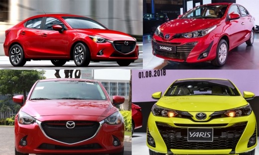 Toyota Yaris 2018 giá 650 triệu đắt hơn Mazda 2 tới 81 triệu đồng, có nên mua?
