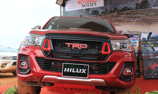 Phân khúc xe bán tải tháng 1/2019: Toyota Hilux ‘ngược dốc’, áp đảo Chevrolet Colorado