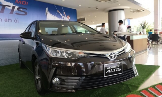 Phân khúc xe hạng C tháng 7/2019: Toyota Corolla Altis 'đội sổ' bán chậm