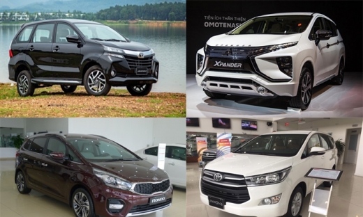 Phân khúc MPV tháng 12/2019: Toyota Innova bị Mitsubishi Xpander ‘vượt mặt’