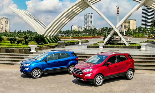 Ford mở bán EcoSport mới, quyết lấy lại ‘ngôi vua’ từ Hyundai Kona