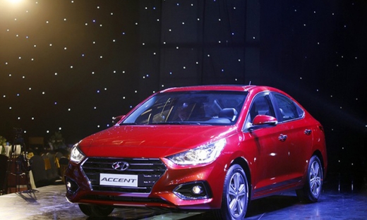 Doanh số Hyundai Accent tháng 7 đạt hơn 2,2 nghìn xe, gần gấp đôi tháng 6